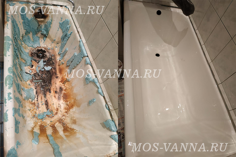 Реставрация ванны в Севастополе